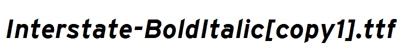 Interstate-BoldItalic[copy1]